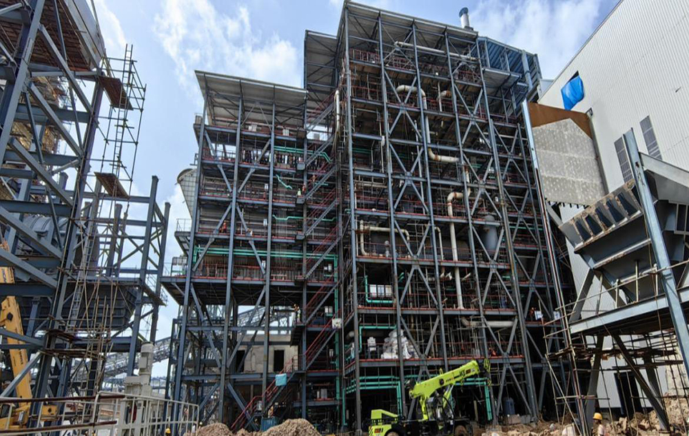 中国有色金属建设股份有限公司 印度阿达尼-转换废热回收锅炉